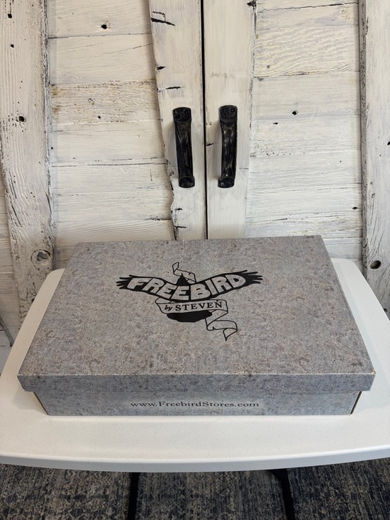 Freebird Tan Leather Tall Boots with Lace Up Shaft - Picture 15 of 15